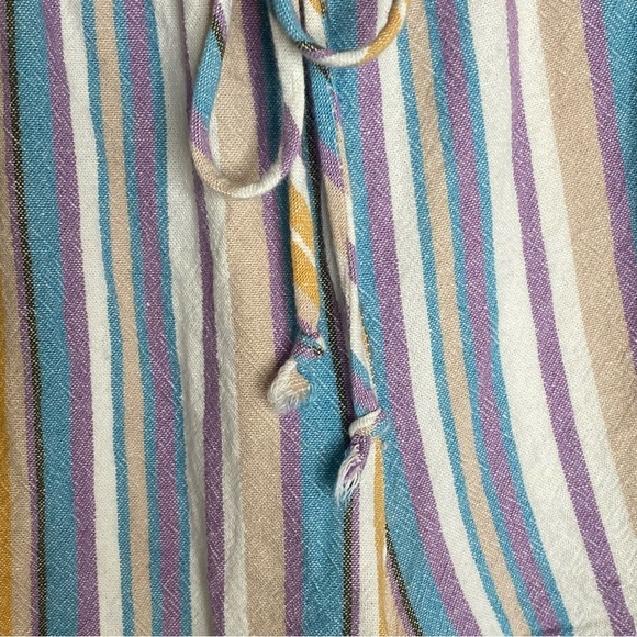 Francesca’s Dee Elly Women’s Stripe Shorts Size Large - Picture 13 of 16